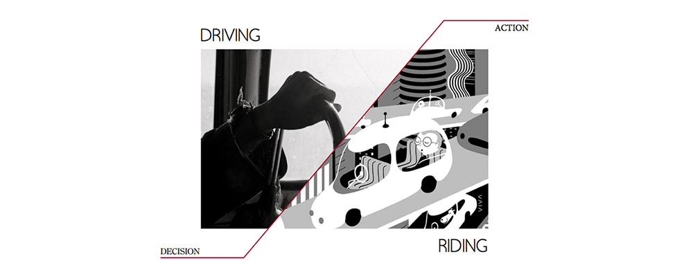 Isolated roles diagram within autonomous driving by Karey Helms