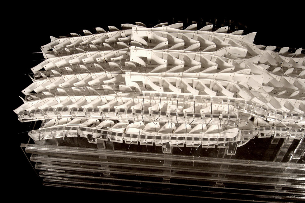 Architecture school physical model