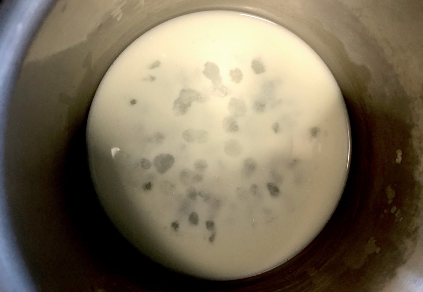 Failed attempt at extracting casein from breastmilk