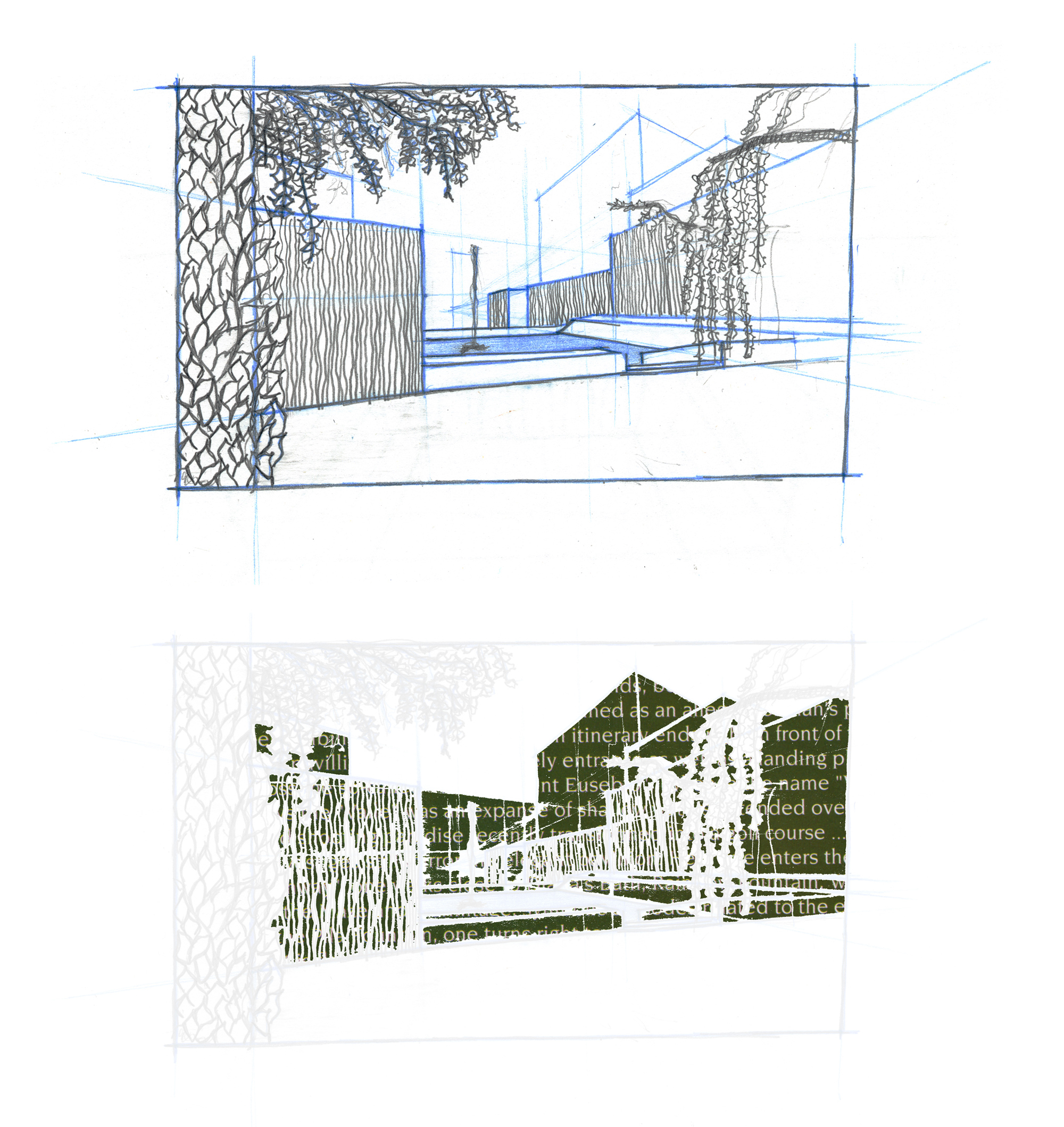 Karey Helms - architectural drawing