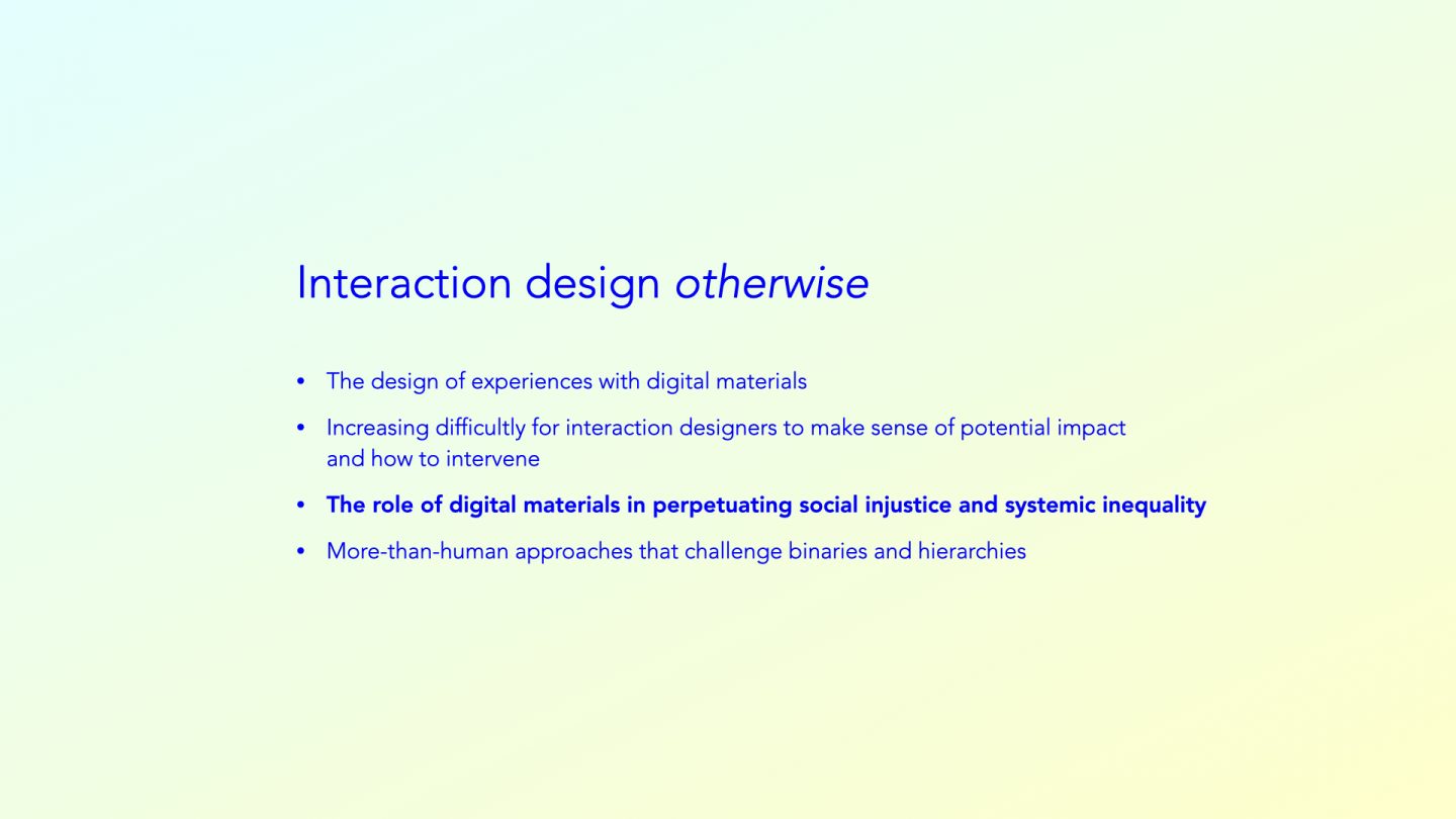 Helms 90% Phd Seminar slides on Designing with Care