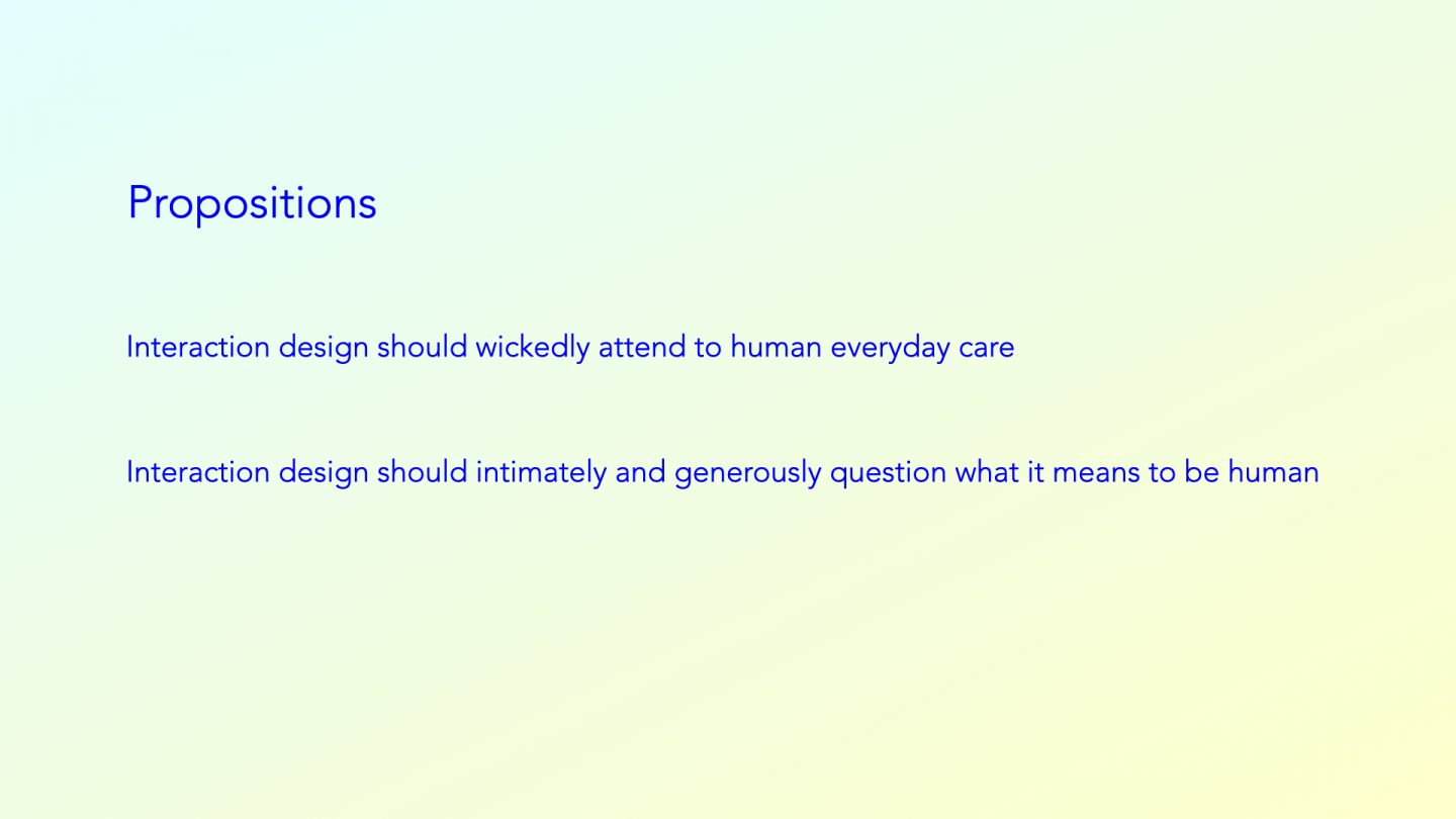 Helms 90% Phd Seminar slides on Designing with Care